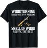 Woodturning Lathe Tools Project Woodturner Gift Unisex T-Shirt