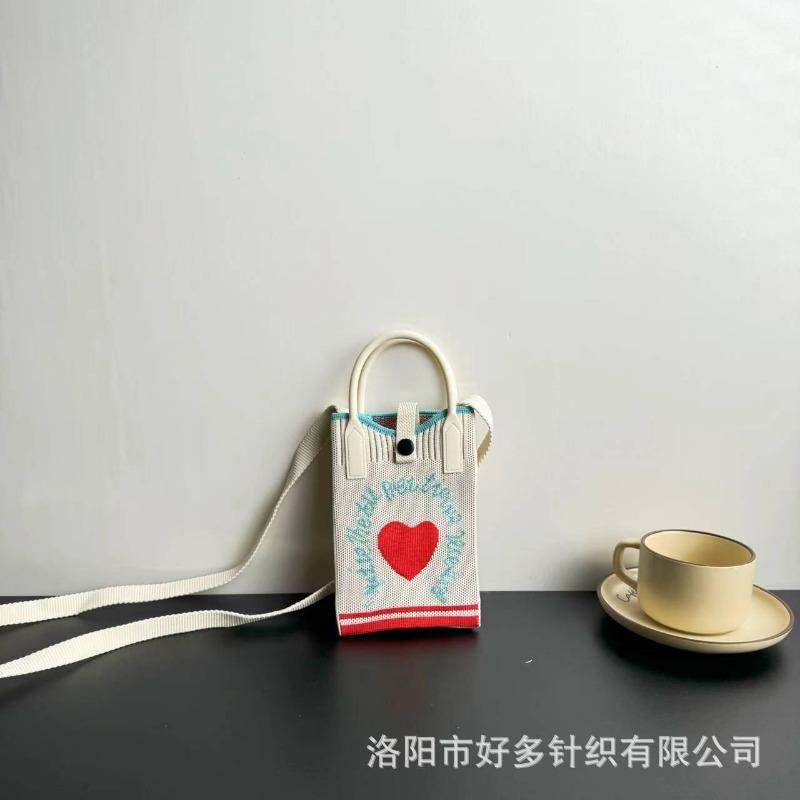 Любовь сумка для мобильного телефона дофамин универсальная вязаная сумка модная сумка-мессенджер через плечо высококлассная новая модель