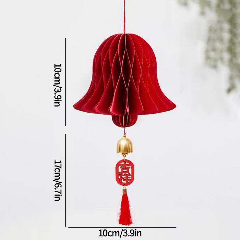 2026 Рождественская елка Подвеска Аксессуар 3D Соты Новогодние Китайские Свадебные Подвески Домашний Декор Бумажные Фонарики