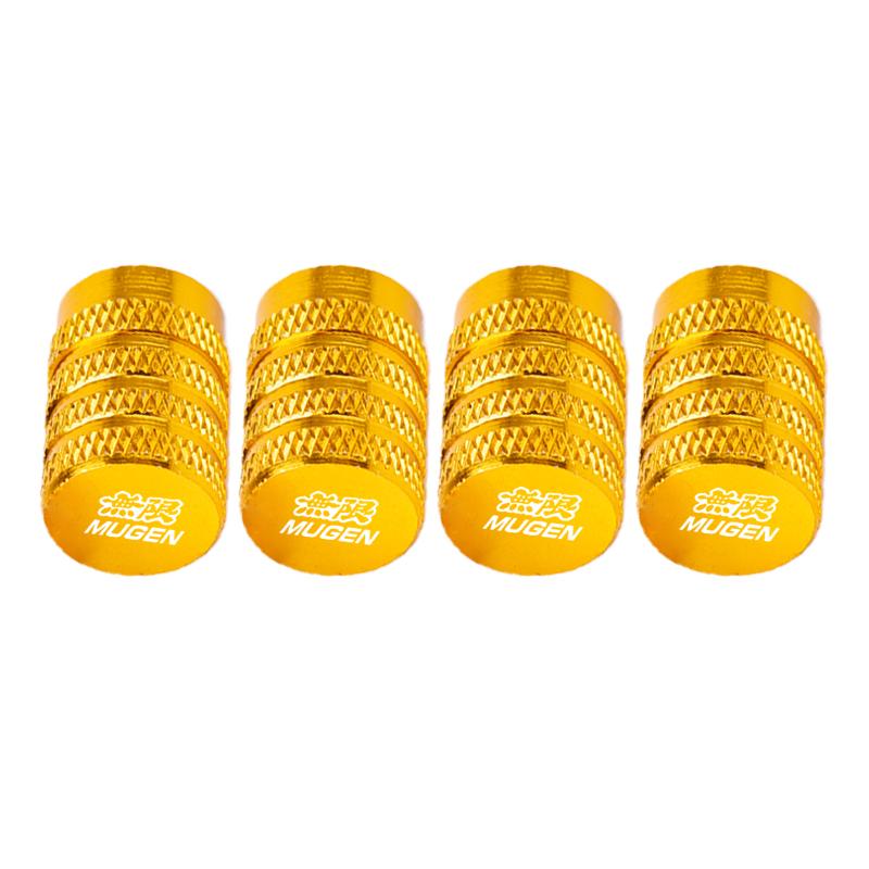 Car Wheel Tire Valve Caps Tyre Stem Covers Airdust Waterproof For Honda Mugen Civic Fit Accord Odyssey Pilot Jazz CRV HRV Legend aij256
