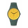 Swatch GOLD IN THE GARDEN SO29G103 Зеленые часы