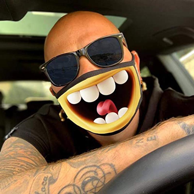 Забавная маска с выражением лица Моющиеся и многоразовые маски для лица для мужчин, женщин, взрослых, пожилых людей