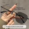 Women'S Intelligent Photochromic Minus Diopter Glasses Outdoor Color Changing Sunglasses Trendy Myopia Prescription Eyeglasses