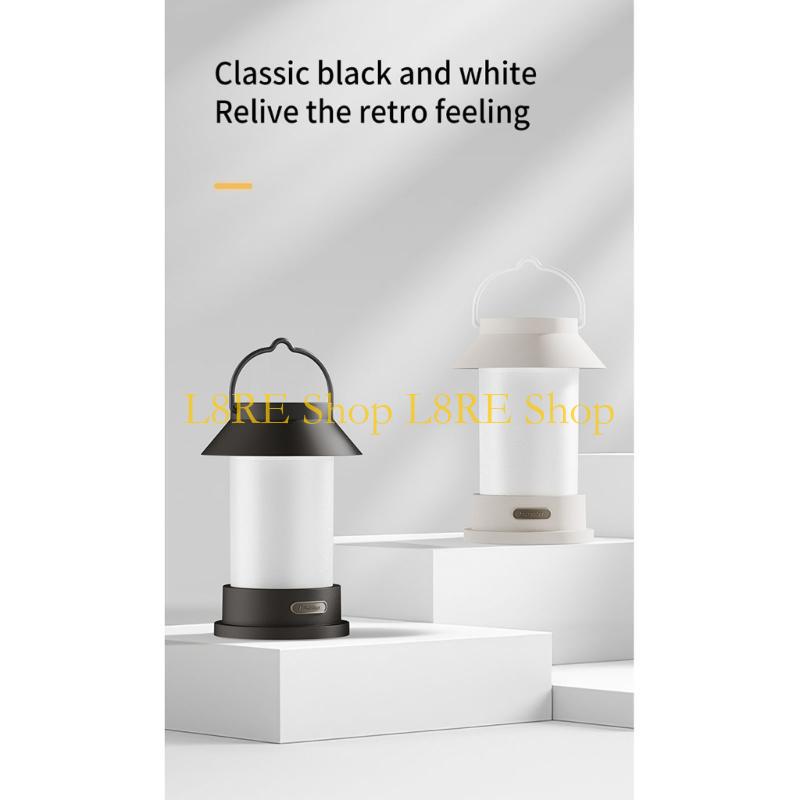 L8RE Mini Cool Humidifier Home Air Vaporizer Retro Lantern Aroma Essential Oil Diffuser Maker with LED Night Light