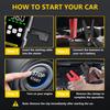 BSMOOM Car Jump Starter Power Bank Portable 150PSI Air Pump Car Battery Emergency Boosters Starting Device Car Starter