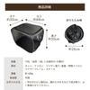 Beast Buster Crow Repellent Garbage Net Box Trash Can Outdoor Large Capacity Crow Repellent Net Crow Prevention Folding 170 Liter Crow Garbage Net