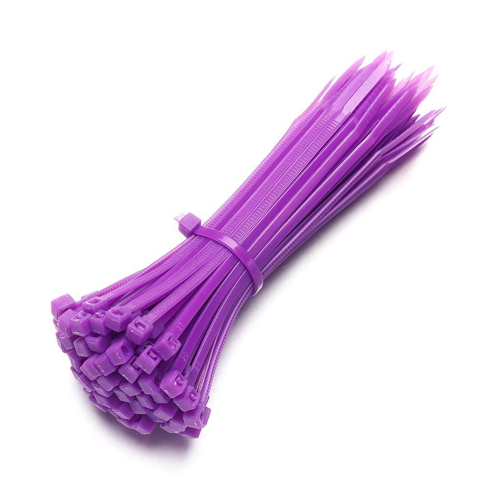 3x100mm Hand Tool Cord Strap Line Finishing Bundled Nylon Wire Zip Cable Ties