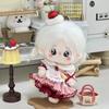 20 см Плюшевая кукла Одежда Вишневый торт Сладкий Милый Стиль Костюм Для Обычного Тела Мягкая Игрушка Наряжать Мягкий Прекрасный Наряд Аксессуар