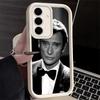 Чехол для телефона Samsung Galaxy S26 S25 Ultra S24 FE Johnny Hallyday Музыкальный чехол S23 Plus S22 + S21 S20 5G Мягкий силикон Funda