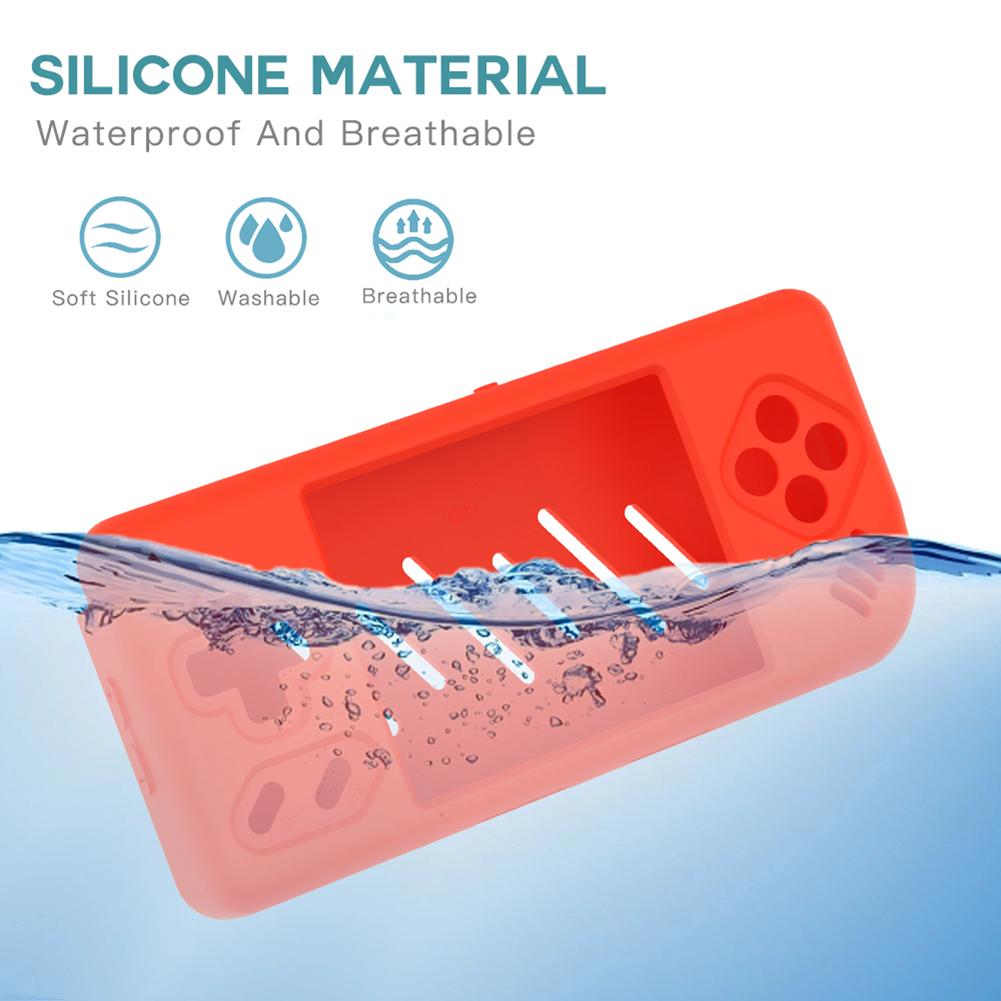 Силиконовый защитный чехол Sochkproof Защитный чехол для всего корпуса Мягкий протектор Защитный рукав Защитная накладка для ANBERNIC RG28XX 2,83 дюйма