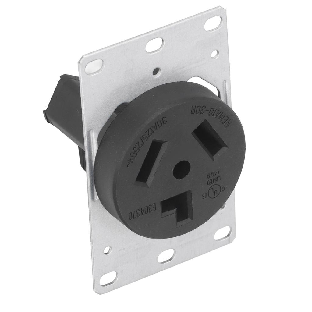 Receptacle Outlet Power Socket US Standard 3 Hole 30A 125V 250V NEMA 10?30R for Home