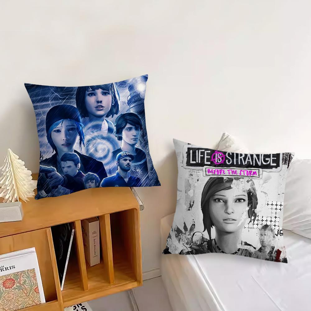 Classic Game Life Is Strange 2 Pillow Case Sofa Living Room Bedroom Headboard Backrest Cushion Square Cushion Nap Time