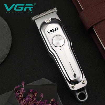 Профессиональная мужская перезаряжаемая электрическая машинка для стрижки волос с лезвиями из нержавеющей стали, зарядка через USB и функция подключения к сети, аккумулятор большой емкости, моющаяся