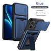 Для Vivo IQOO Z11X Y31D Y51 Pro T5X Чехол многослойная структура, ударопрочная крышка с подставкой, слот для карт, защита объектива