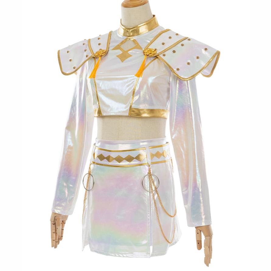 Костюм для косплея Зои К-поп Охотница на демонов Косплей Охотница на демонов Зои Косплей Руми Мира Сценический костюм на Хэллоуин для ролевых игр для женщин