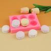 6 отверстий 3D Macaron силиконовые формы для торта шоколадный десерт мыло формы кухонные инструменты для выпечки украшения торта форма из полимерной глины