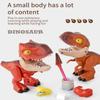 Learning Tools Ruler Eraser Pencil Sharpener 5 In 1 Dinosaur Figurine Stationery Set Dinosaur Model