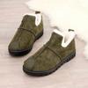 Autumn and Winter Cotton Shoes Female Winter Warm Plus Velvet Korean Version of A Hundred Casual Shoes A Foot Stirrups