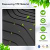LUCKEASY Left Drive for Haval Jolion 2021-2027 2WD Fuel Version TPE Car Floor Mat All Weather Waterproof Trunk Pad Accessories