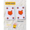 Multicolor Board Game Chicken Piou Piou Party Game Funny Card Game  Family Fun