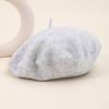 New outdoor fashion warm beret painter hat woolen bud hat sketch hat women's literary hat