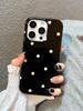 Звезды Популярный Стиль Ins Дизайн в Горошек Чехол для Телефона Для iPhone 17 Pro Max 16 15 13 14 Глянцевая IMD ТПУ Задняя Крышка