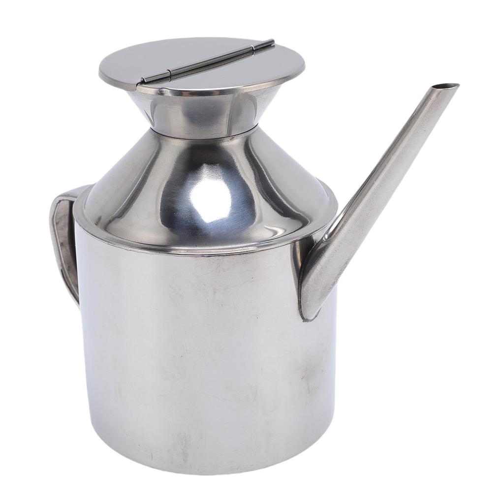 Olive Oil Dispenser Can Stainless Steel Long Spout Leakproof Easy to Clean Precise Pouring for Vinegar Soy Sauce