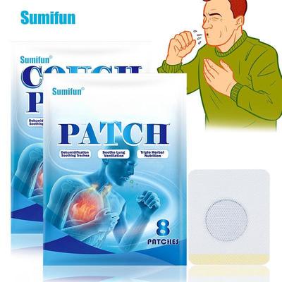 8 шт./упаковка Acupoint Health Patch Navel пластырь для лечения дискомфорта в горле