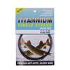 15ft/4.6m Nickel Titanium Fishing Wire Kink-Resistant Titanium Fishing Leader Line Tuna Pike Saltwater Fishing