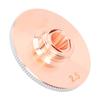 Laser Cutting Nozzle 2 Layer Fiber Copper Welding CNC Machine Industrial Parts Accessories Hole Dia