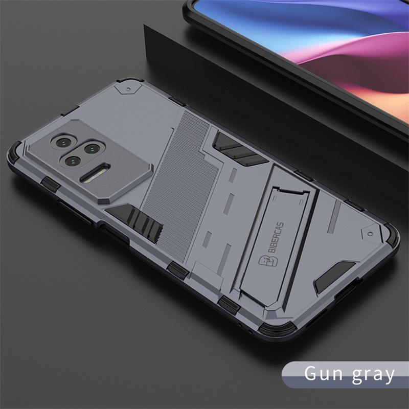 Чехол для Xiaomi Poco F4 Чехол для Poco F4 5G Capas Задняя противоударная подставка-держатель Чехол для Poco M4 X4 X3 Pro F4 GT F3 Fundas