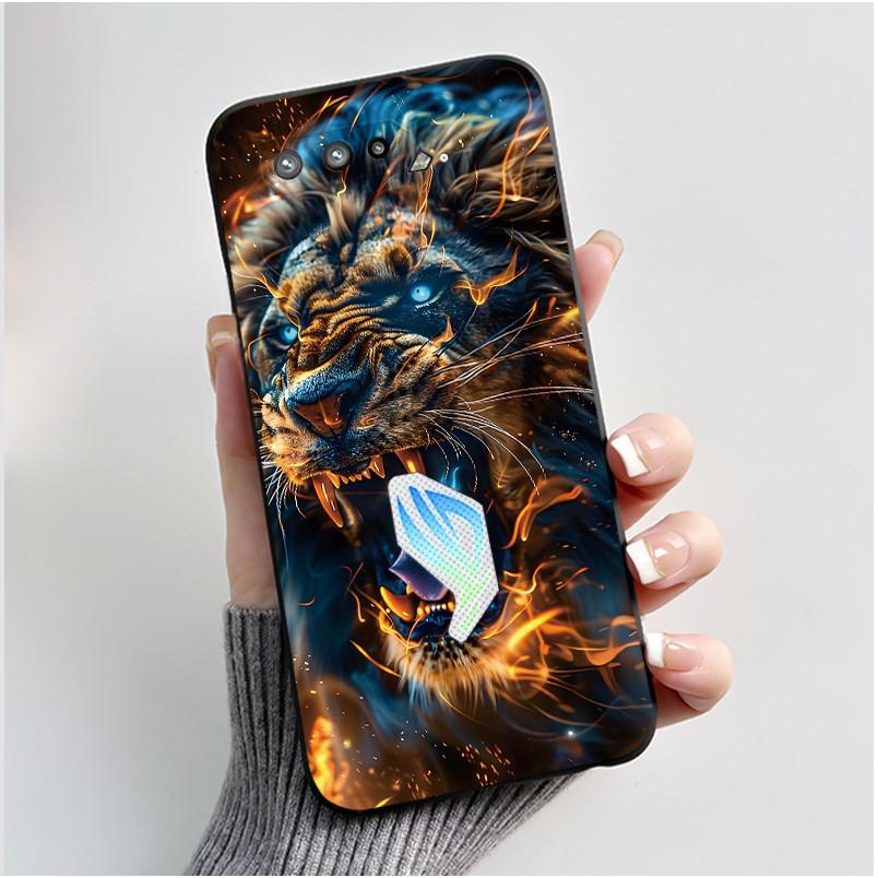 Чехол для Asus Rog Phone 5 Rog 5s ZS673KS ZS676KS Чехол Роскошный Дракон Милый Крутой Для Мальчиков Девочек Мягкий Черный Матовый Силиконовый Задний Чехол