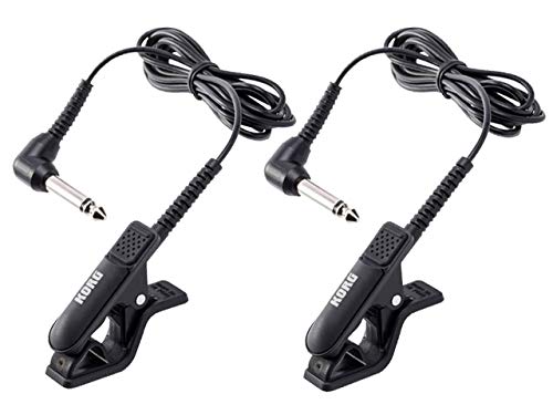 KORG Contact Microphone Black Set of 2 CM-300 CM-300-BK