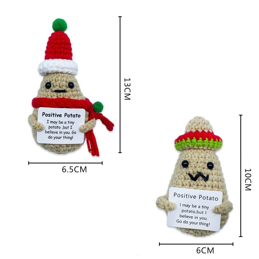 Подвеска Карманный Карманный Карманный Овощной Фрукт Кукла Вязание Шерстяная Пряжа Кукла День Рождения Праздник