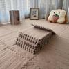 10 шт. Мягкий плюшевый детский коврик для игр 30*30*1 см Коврик-пазл из пены ЭВА Детская комната Сохранение тепла Игровой коврик Декоративный коврик