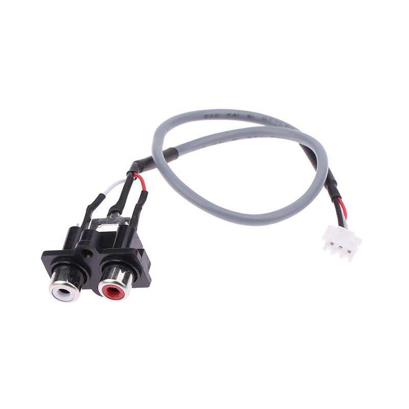 30 см аудио сигнальный кабель 2 Rca к Xh2.54Mm-3Pin аудио входной разъем расширенный звуковой сигнальный интерфейс для панели усилителя