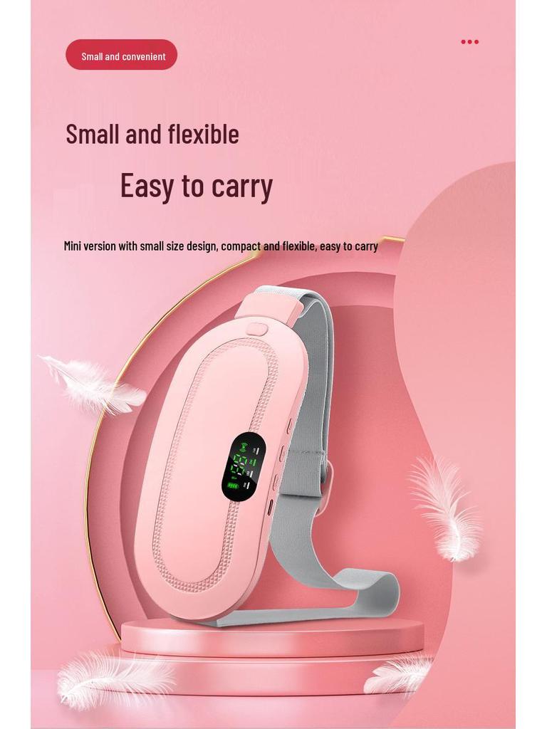 Согревающий бандаж для поддержки матки: Вибромассаж и теплотерапия для живота и спины