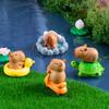 Take Bath Simulation Capibara Model Swimming Capybara Animals Figures  Children