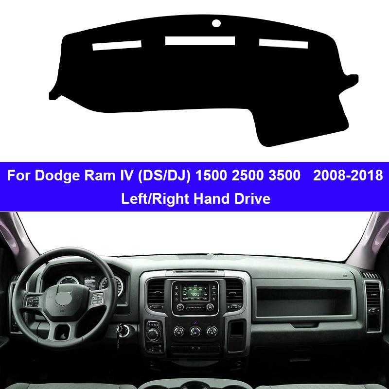 Для Dodge Ram IV (DS/DJ) 1500 2500 3500 2008-2018 Автомобильная Панель Приборов Антибликовая Накладка На Приборную Панель Покрытие Стола Коврики