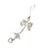 Sweet Love Heart Pendant Phone Strap Wings Key Chain Pendant Backpack Pendant  Gift