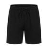 Summer Men's Mid Waist Drawstring Quick Drying Mesh Short Trousers Black White Red Blue Casual Beach Short Pants