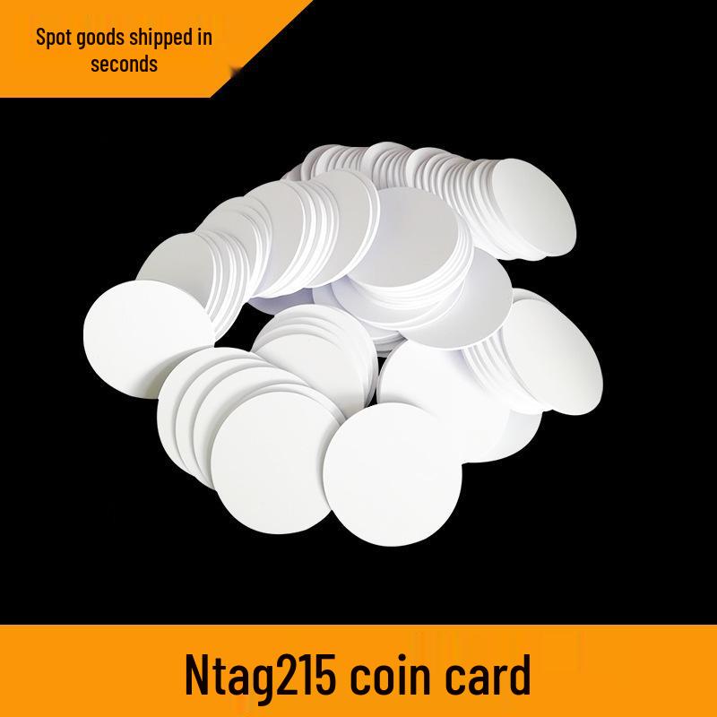 NFC Антиметаллический RFID-тег: 215 Чипов, Магнитозащитный, Быстрая Команда, Совместимый с Музыкой Стикер