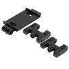 RC Aluminum Alloy Front Upper Swing Arm Fit for WPL D12 Remote Control Car ModelBlack