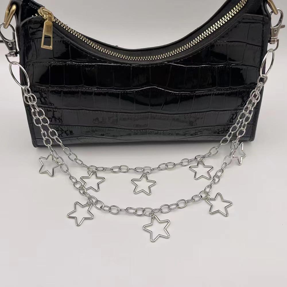 Tassel Love Heart Waist Chain Zinc Zinc Zinc Alloy Pants Chain Cool Tassel Jeans Chain  Female