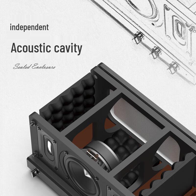 EDIFIER P100 Walnut Retro Wireless Bluetooth Speaker