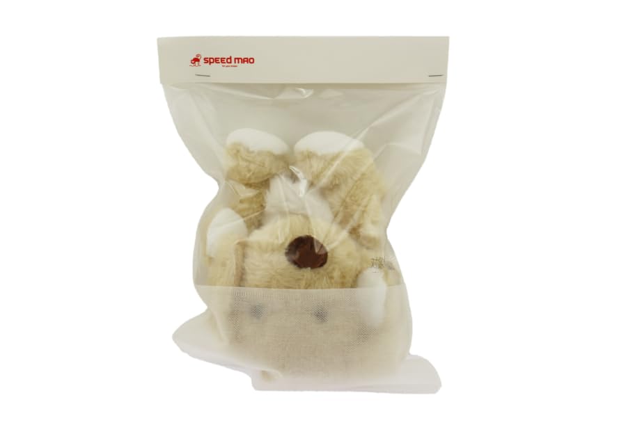 Speed Mao Fluffy Cute Dog Puppy Stuffed Animal Hand Puppet Beige