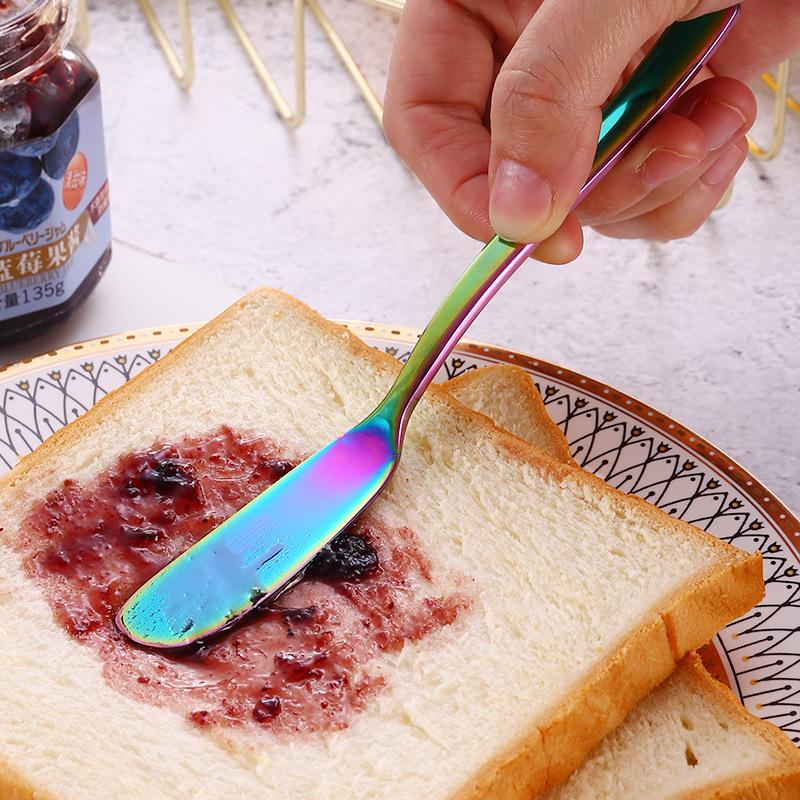 304 Stainless Steel Butter Knife, Cheese Jam Cream Spreader, Flatware Breakfast Tools