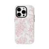 Розовый Цветок Белый Чехол для Телефона для IPhone 16 15 14 13 12 11 X XS XR XSMAX 7 8 Pro Max Plus Двухслойная Задняя Крышка