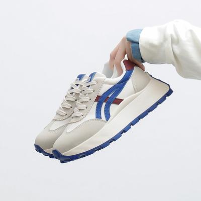 Инс корейская версия новых папиных кроссовок для женщин 2025 весна студенческие беговые спортивные на толстой подошве увеличивающие рост повседневные кроссовки AM1093