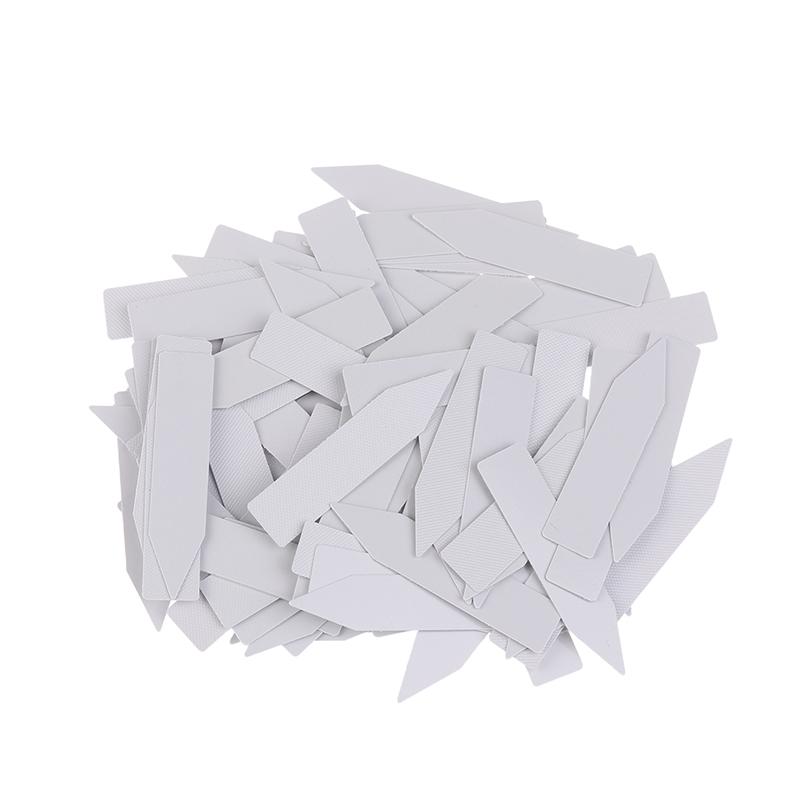100Pcs Garden Plant Tag Labels Plant Accessories Flower Pots Plastic Plant Tags Nursery Markers Seedling Labels Mark DIY Tools